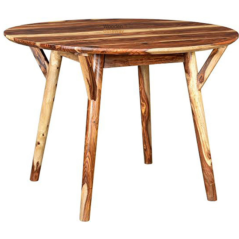 Round Wooden Dining Table