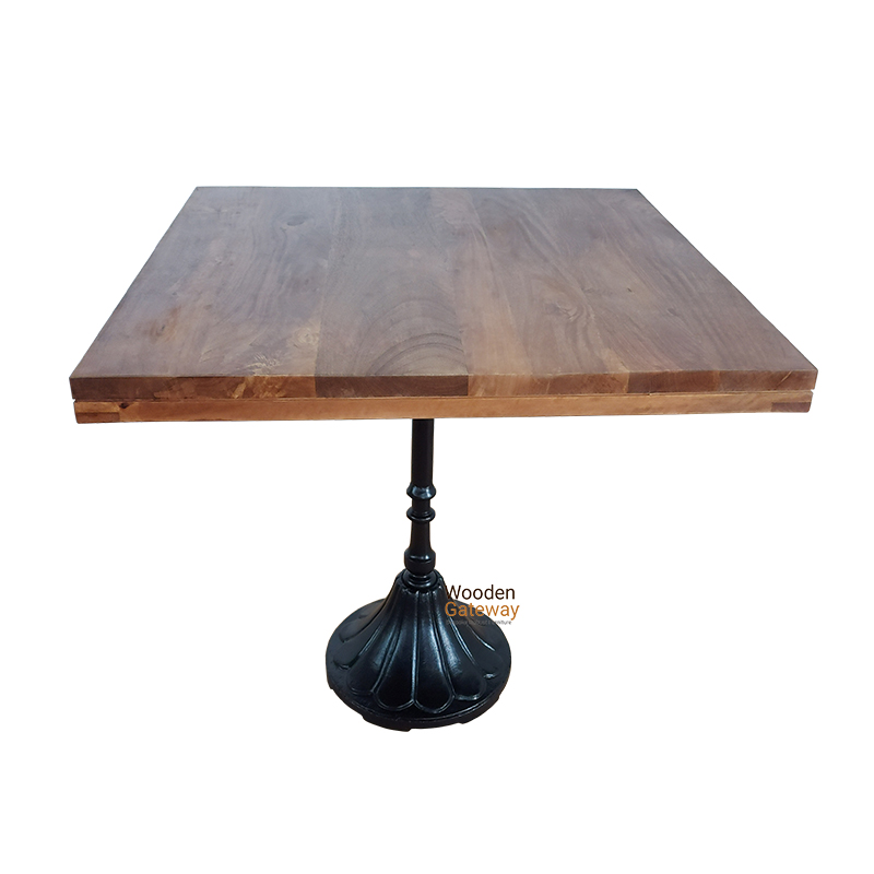 Cast iron base 4 seater Table